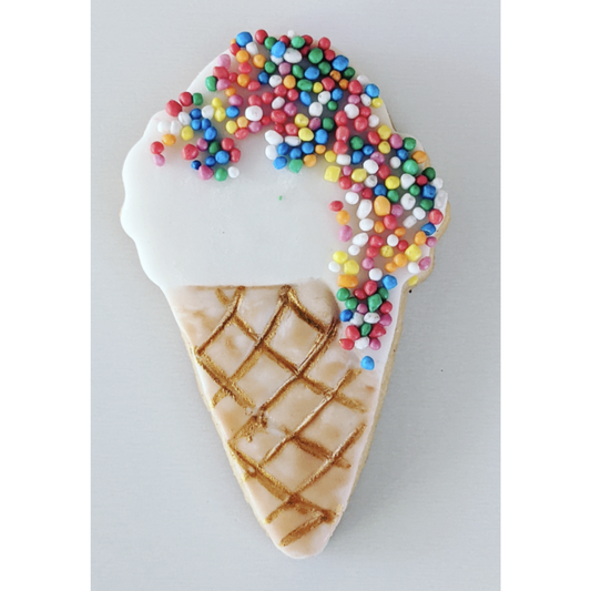 Ice cream Cone with 100's & 1000's Fairy Sprinkles